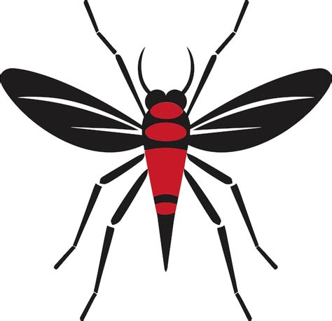 Premium Vector | Mosquito silhouette design modern mosquito icon