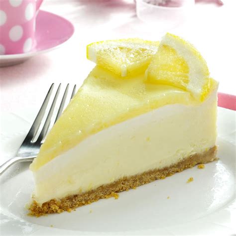 Creamy Lemon Cheesecake Recipe | Taste of Home