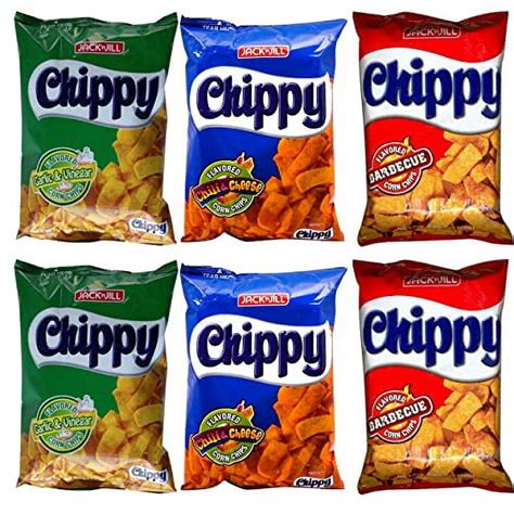 Jack 'N Jill Chippy Filipino Snack Chips Variety Pack – Corn Chips ...