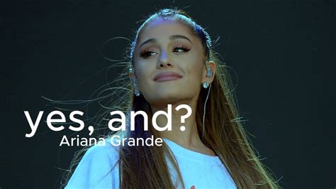 Ariana Grande - yes, and? (Lyrics) - YouTube