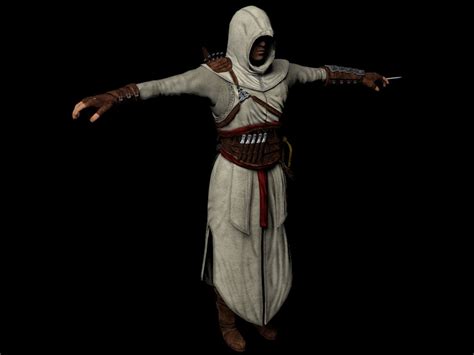 altair assassins creed 3d model