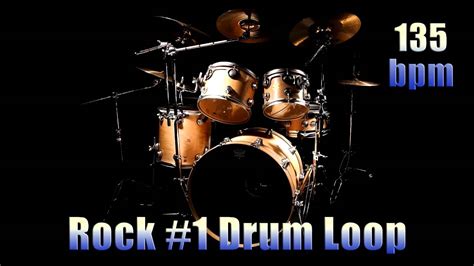 Rock #1 Drum Loop 135 bpm - YouTube