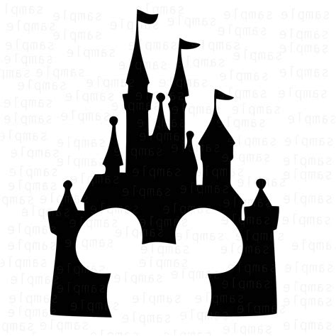 Disney Castle Silhouette