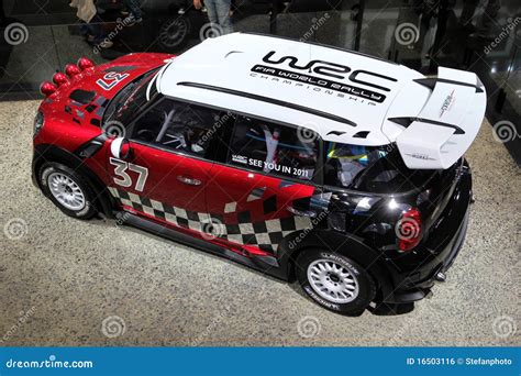 The 2011 Mini Cooper WRC editorial photo. Image of transportation ...