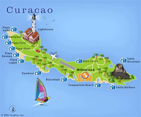 Map Of Curacao Hotels - Share Map