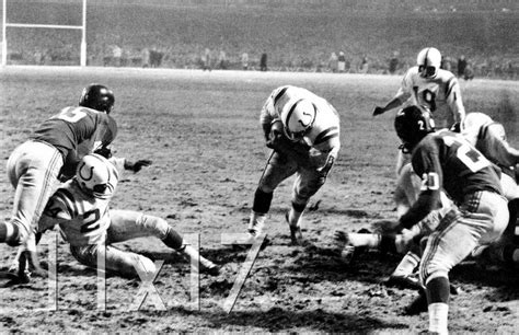 ALAN AMECHE 1958 Championship Game Touchdown Photo Picture - Etsy