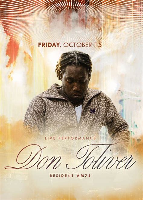 DON TOLIVER LIVE Tickets at E11EVEN Miami in Miami by 11 Miami | Tixr