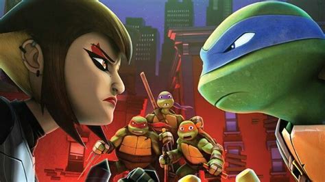 Teenage Mutant Ninja Turtles Leonardo And Karai