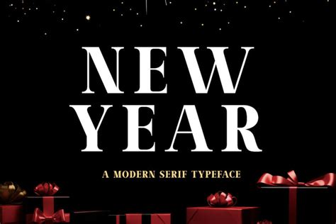 New Year Font - Free Font