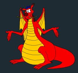 Mushu in Elliott Dragon's Form — Weasyl