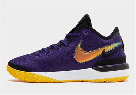 Nike LeBron NXXT Gen Lakers Purple University Gold | SneakerNews.com