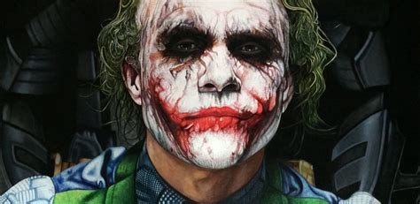 Heath Ledger Joker Painting at PaintingValley.com | Explore collection ...