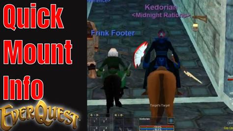 Mounts Guide in Luclin | EverQuest - YouTube