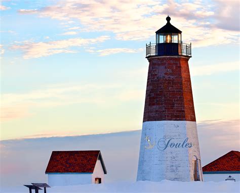 Point Judith Lighthouse ~ Rhode Island | Sunset point, Lighthouse ...