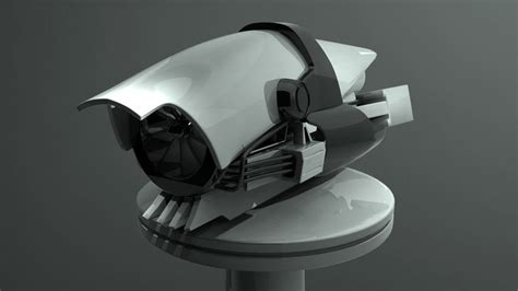 3D Sci-fi Drone Prototype Machine Model - TurboSquid 1156019