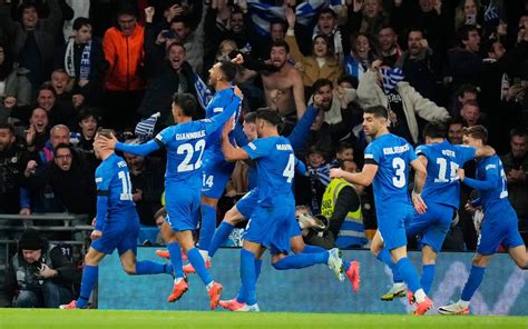 England 1-2 Greece: Vangelis Pavlidis earns famous Wembley victory as ...