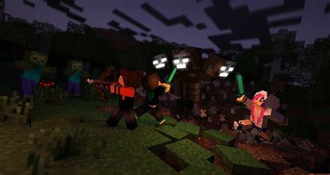 Zombies, Spiders, The Wither, Oh my by LockRikard on DeviantArt