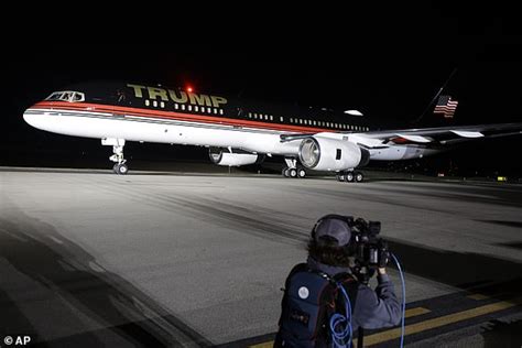 Trump Force One Boeing 757 that has been 'modernized, renovated' and ...