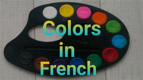 Colors songs in french | colors in french | drawing with colors - YouTube