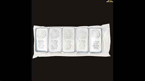 Bullion List - Silver - 1kg Perth Mint Silver Cast Bar 2023 restyle