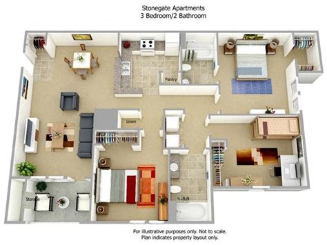 Stonegate Apartments Floor Plans - floorplans.click