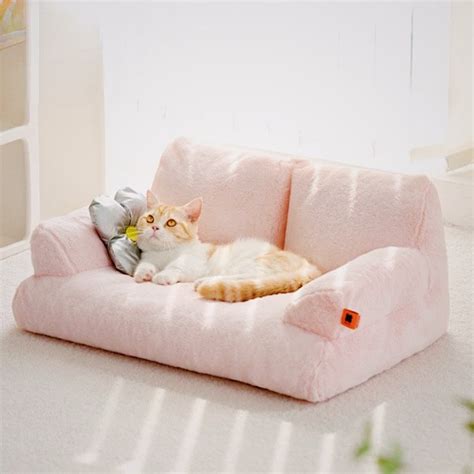 Luxury Soft Cat Couch Sofa Bed for Cats or Small Dogs Pink - Etsy