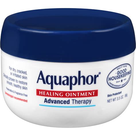 Aquaphor Advanced Therapy Healing Ointment Skin Protectant 3.5 oz. Jar ...