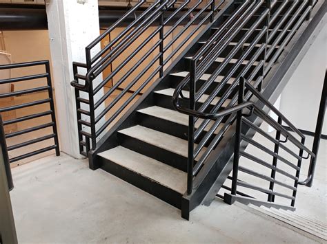 Metal Stairs — Badger Railing