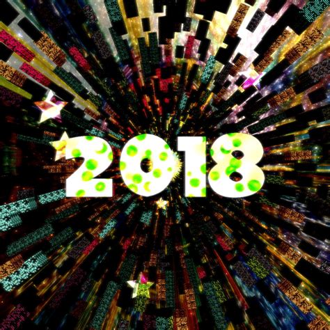 Happy New Year 2018 Gif - Lucid Dreamscapes