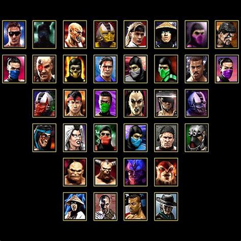 Mortal Kombat Trilogy - Character Select | Mortal kombat trilogy, Mortal kombat, Mortal kombat games