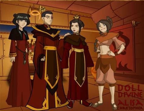 Fire Nation Royalty and Allies by KendraKickz0220 on DeviantArt