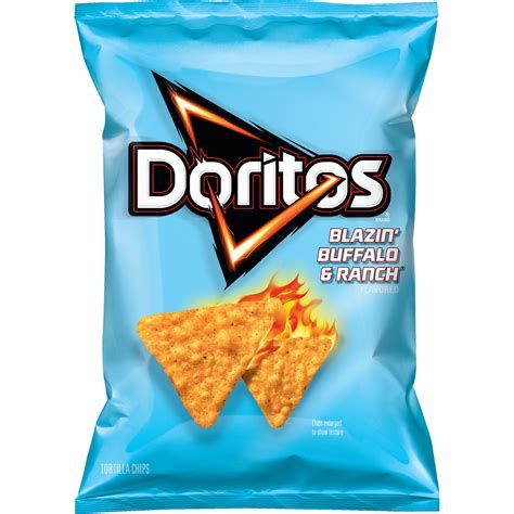 Doritos Blazin' Buffalo & Ranch, 9.75 Oz. - Walmart.com - Walmart.com