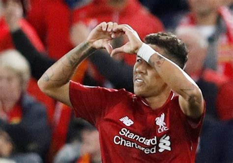 Champions League PIX: Late Firmino strike gives Liverpool win over PSG - Rediff.com Sports