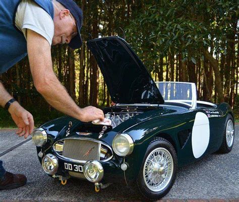 Just A Car Guy: 1/2 scale Healey made by Colin Rule, who wanted to pay ...