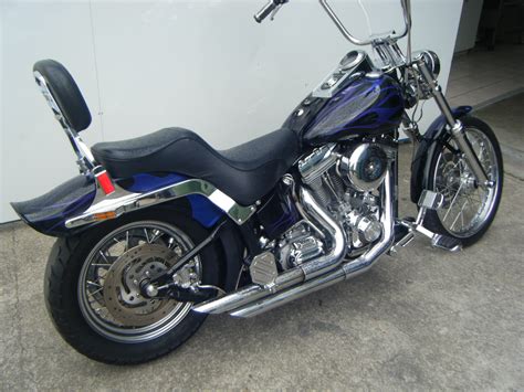 Review of Harley-Davidson FXST Softail Standard 2002: pictures, live ...