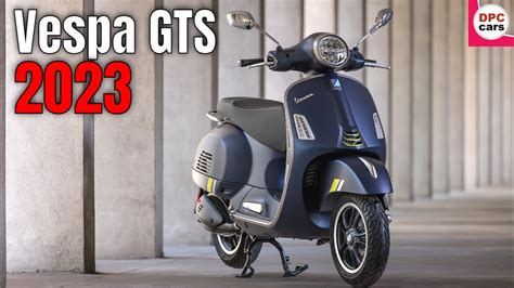 New Vespa GTS Range 2023 - YouTube