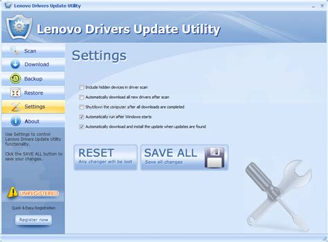 Download Lenovo Drivers Update Utility 8.1.5990.53052