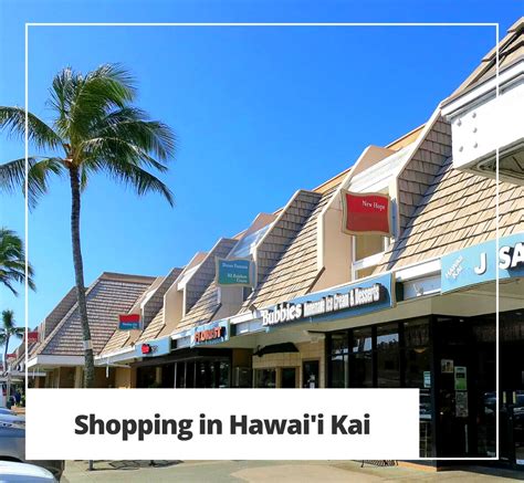 Shopping in Hawai'i Kai