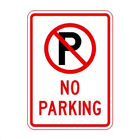 No Parking (Symbol) - Print Plus Designz