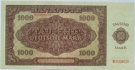 1000 Deutsche Mark - German Democratic Republic – Numista