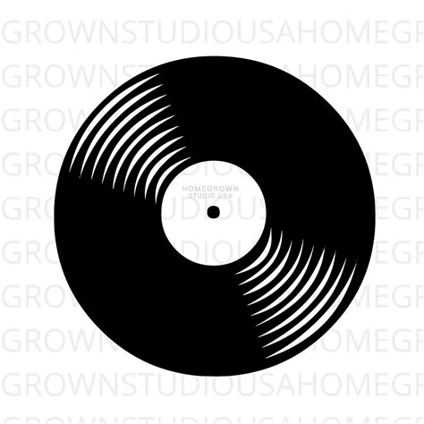 Record Svg Vinyl Record Vector Svg Music Clipart Commercial - Etsy