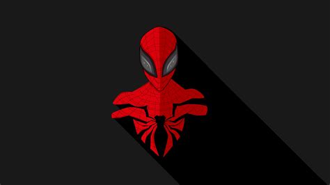 Spider-Man Dark Minimal Avengers Wallpaper, HD Minimalist 4K Wallpapers, Images and Background ...