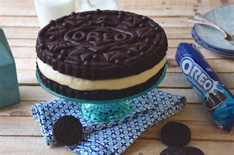 Giant Oreo cake without any special mould - Anne-Sophie - Fashion Cooking