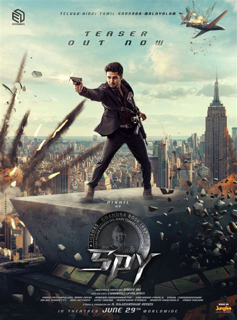 Spy Movie (2023): Nikhil Siddharth | Cast | Trailer | OTT | Songs ...