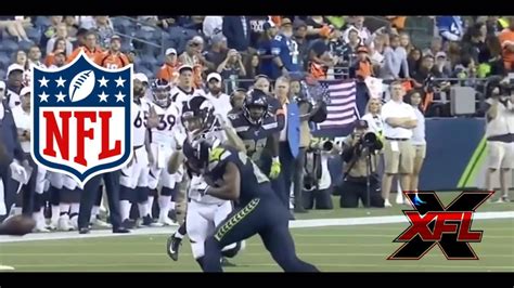 Hardest Football Hits In The NFL/XFL!!!! - YouTube