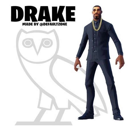 Drake skin concept by @defaultzone : r/FortNiteBR