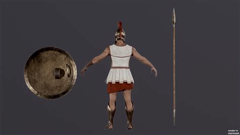 SPARTAN warrior HOPLITE in Characters - UE Marketplace