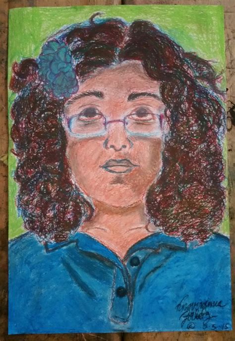 Oil Pastel Portrait — Weasyl