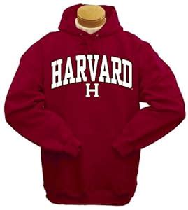 Amazon.com : Harvard Crimson Mascot One Hooded Sweatshirt (Crimson, Medium) : Sports Fan ...