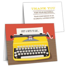 Business referral thank you cards - Easy ways to ask for referrals